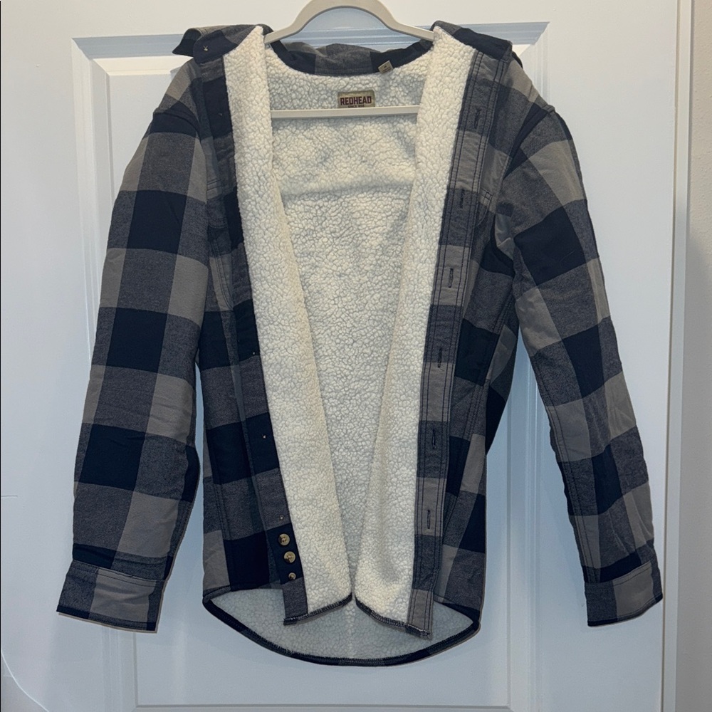 RedHead Black and White Sherpa Jacket